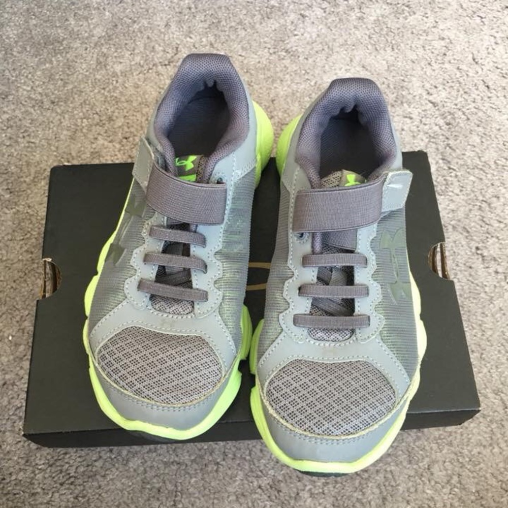 Boys Glow In The Dark Under Amour Sneakers